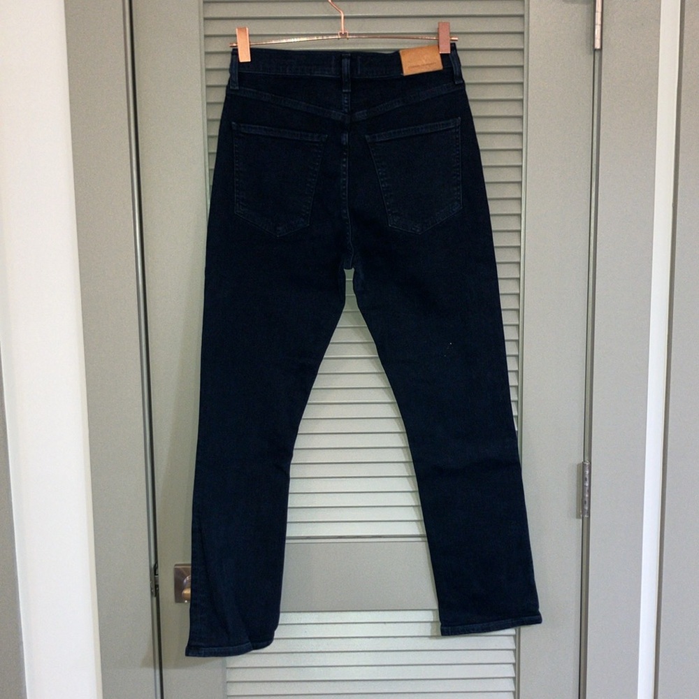 Citizens of Humanity Jolene Black High Rise Jeans Sz 26 - Picture 5 of 7